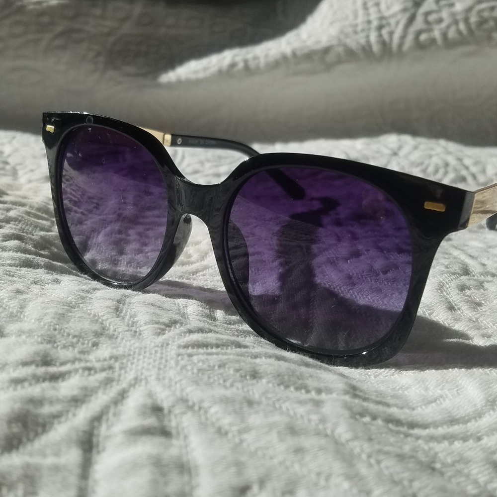 Purple sunglasses